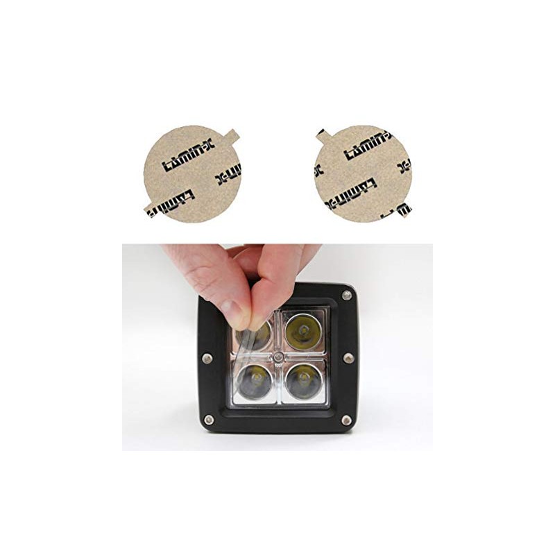 Lamin-x Custom Fit Clear Fog Light Covers for Mitsubishi Lancer