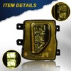 ALLGOOD LED Fog Lights w/Bulbs, Compatible with Chevy Silverado 1500