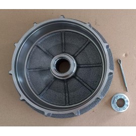 WANTONE RACING Rear Brake Drum Hub # 43620-HR3-A20 with Axle Nut Replacement for 2014-2024 Honda Rancher 420 Foreman 500 520 TRX420 TRX500 TRX520 ATV