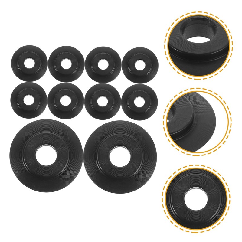 TEHAUX 10pcs Heavy Duty Cutter Wheels for Tubing Cutter Precision