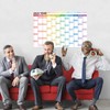 FindFunFine Large Wall Planner Planner 2025-2026 Year Planner Office, University,