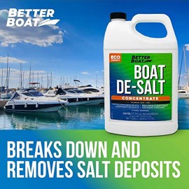 Better Boat De-Salt Concentrate Salt Remover Flusher for Motors Marine Watercr..