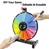 Voilamart 12 Inch Spinning Wheel for Prizes，12 Slots Tabletop Spinning