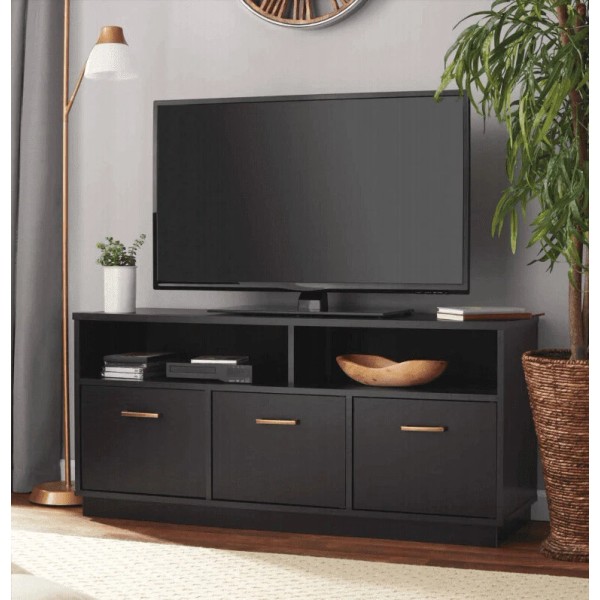 Does not apply 3-Door TV Stand Media Console TV Cabinet