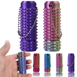Little Ouchies Fidget, Upgraded Pain Stim Fidget, Adult Fidgets for Anxiety and Stress， Portable Spiky Grippy Stim Keychain for Family and Friends (2PCS -2)