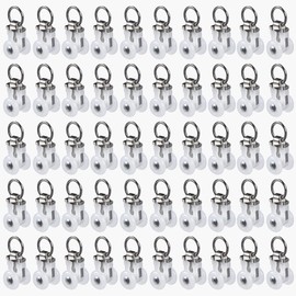 ZSHINE Aluminium Alloy Heavy-duty Curtain Rail Pulleys Runners(50pcs)