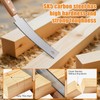 Lanties 6 Pcs Professional Woodworking Tools Set 4 Piece Wood