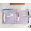 Moterm Personal-Wide Luxe Rings Planner - Genuine Leather Binder Organizer