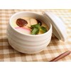 Acorn White Cup with Lid (Japanese Tableware, Western Tableware, White