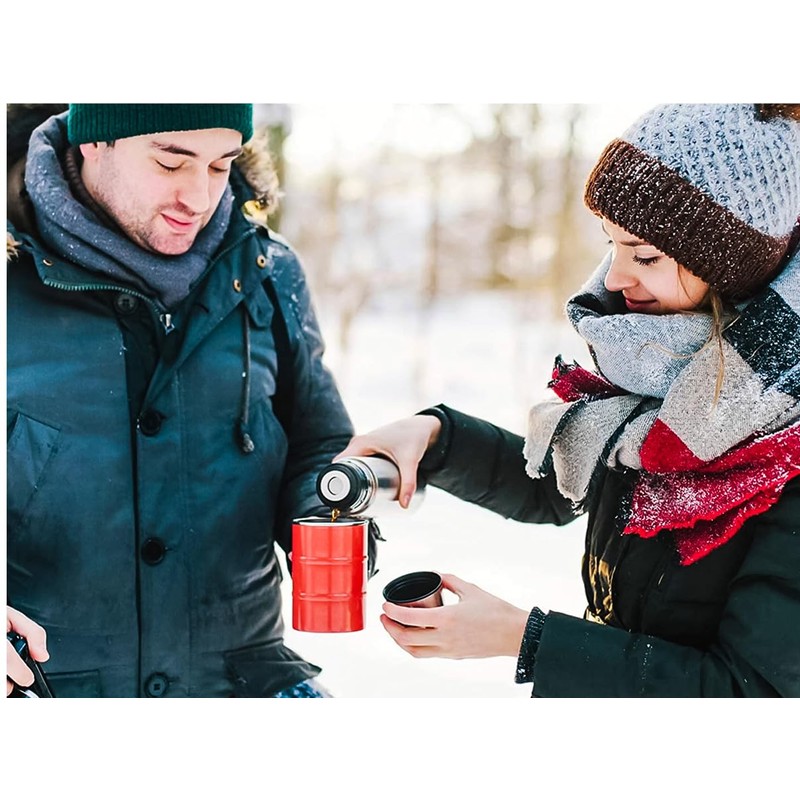 LEDLUX Thermos Flask Coffee Thermos Flask Stainless Steel for Hot