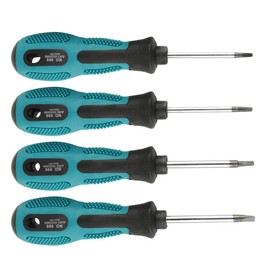 Triangle Screwdriver Set, Chrome Vanadium Precision Repair Tool Kit Magnetic Multifunctional Hand Tool Repair Tool 4pcs 1.8/2/2.3/3 * 50mm