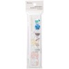 Skater CCS3SAAG-A Chopsticks and Spoon Set, Funwari Necolon, Silver Ion,