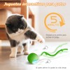 Juguete Eléctrico para Gatos y Perros - Pelota Rodante Automática,