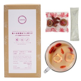Labatee ラバティー 食べる和漢ほうじ茶ラテ 乳酸菌入 漢方茶 薬膳茶 健康茶 黒豆茶 フルーツティー はとむぎ茶 サンザシ リュウガン クコの実 無添加 ホットアイス可 ギフト プレゼント 乳酸菌 HOKKAIDO株 8食