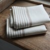 LinenMe 47 x 70 cm 100% Linen Hand Towels –