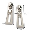 #5 Zipper Pulls (Zipper Pulls 1 Silver)