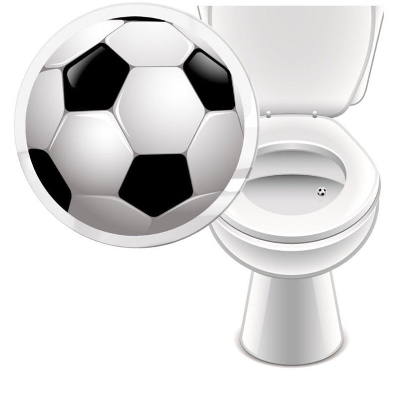 6 x Toilet Stickers Bathroom Equipment Pub Pissoir Urinal Funny