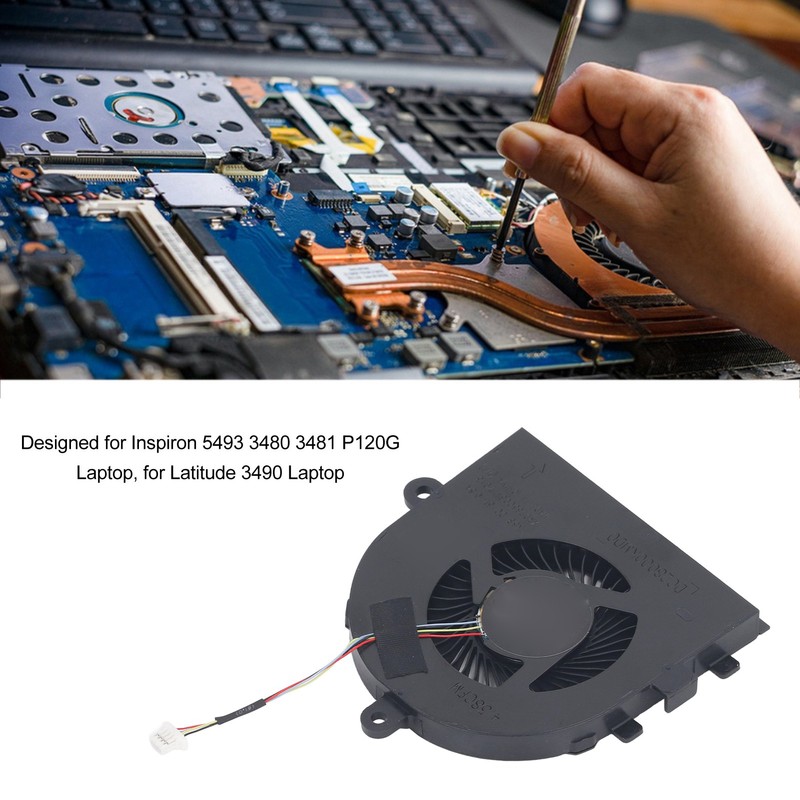 CPU Cooling Fan 4Pin Power DC 5V 0.5A Precise Size