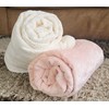 eYone Receiving Warm Fleece Baby Blanket and Fluffy Embossed for