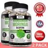 (2 Pack) Pure Moringa Oleifera 60ct Superfood Antioxidant Greens Supplement