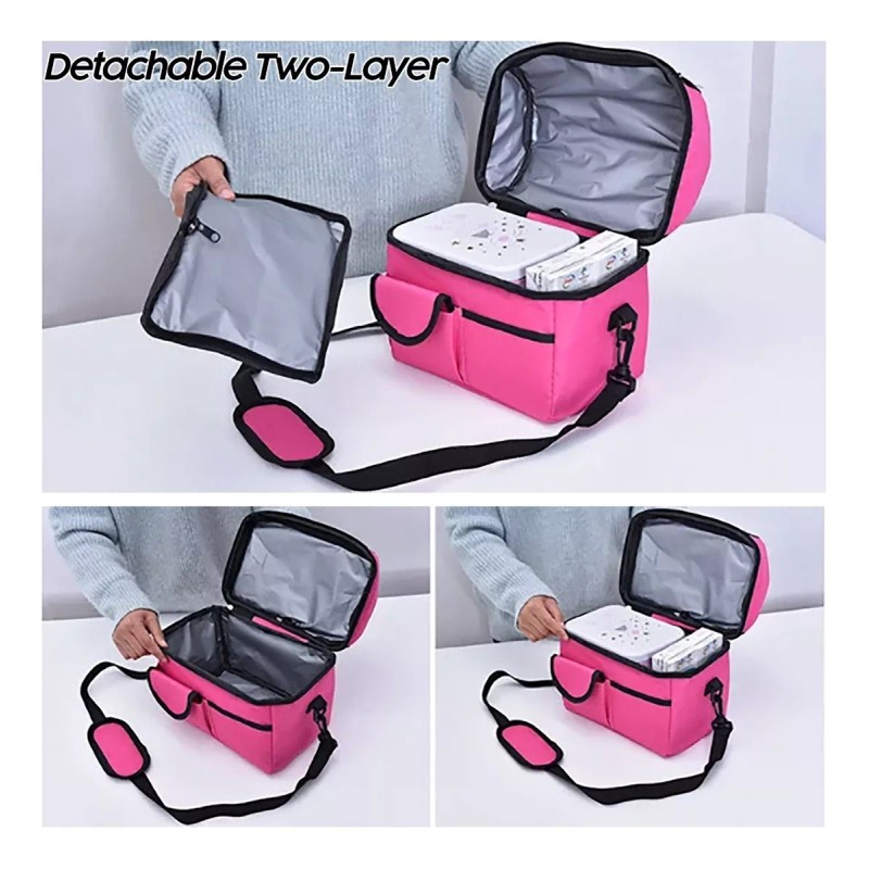 Monzó Lonchera De Hombro, Bolsa De Almuerzo Tipo Hielera