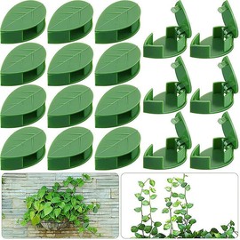 AIMALL 20X Invisible Wall Vines Fixture Sticky Hook Fixing Clip Climbing Plants Holder