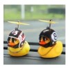 Innovaciones Patito Pato Con Casco Hélice Cadena Para Bici Moto