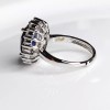 Dtup Anillo De Compromiso Lady Di Princesa Katte Plata S925