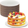 Generic Generic [20/40/100pcs] 8 in White Cakeboard Round,Disposable Cake Circle