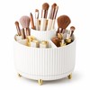 360° Rotating Makeup Organizer for Vanity – Multi-Compartment Cosmetic Storage