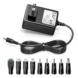 Basicvolt 5V 1A AC Adapter 5 Volt 1 amp DC Power Supply Wall Charger for Baby Monitor Security Camera TV Box Raspberry Pi Recorder Speaker and More 5W DC 5V Devices