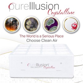 PureIllusion Scientifically Tested HEPA Filter for IQAir HealthPro Series Air Purifier - Ultra Premium True Hepa Filter fits HyperHepa Module - Genuine Crystalline