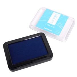 Shachihata HAC-1-LB Iromoyo Ink Pad, Tsuyukusa-Iro (Light Blue)
