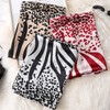 CHROME CRANE (Chrome Crane) Women's Stole Zebra Pattern Animal Design