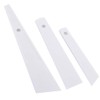 6 Pieces Plastic Glue Scraper Leather Craft Tools Leather Spatula