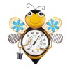 MUMTOP Indoor Outdoor Thermometer, Bees Large Number Wall Mounted Thermometer