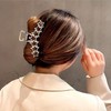 Metal Hair Claw Clips, 1Pcs Stylish Star Pattern Claw Clip
