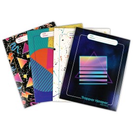 Mead Trapper Keeper 2-Pocket Portfolio Folder: 9-3/4 in. x 12 in. / Assorted *4-