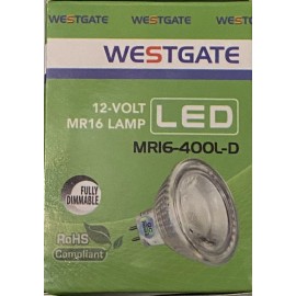Westgate 12 Volt LED MR16 Lamp MR16-400L-30k-