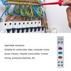 DIN Rail Indicator Light, Compact Red Yellow Green LED Indicator