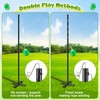 Backyard Tetherball Set with Ball & Rope, Adjustable Tetherball Set,