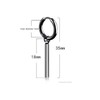 Jewelry Stainless Steel Hinged Earrings Bar Dangle Drop Earrings,Long tassel