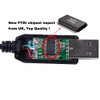 Suamdoen FT231XS USB Serial to 3.5mm Stereo Jack Cable USB