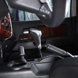 CHEAYAR Gear Shift Knob Compatible with Toyota 4Runner TRD Pro 2010-2023, Tundra TRD Pro 2007-2021,Car Auto Automatic Gear Stick Shift Knob Head Lever Replace PTR5734141-02 PTR5734141 (Silver)