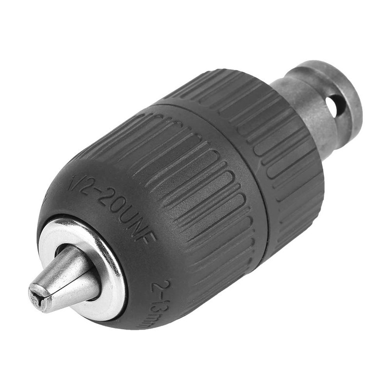 Drill Chuck, 2-13 mm Keyless Drill Chuck 1/2"-20UNF with 1/2"