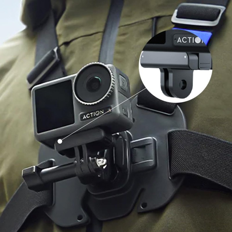 Lupholue Magnetic Quick Release Mount Adapter for DJI Action 5/4/3