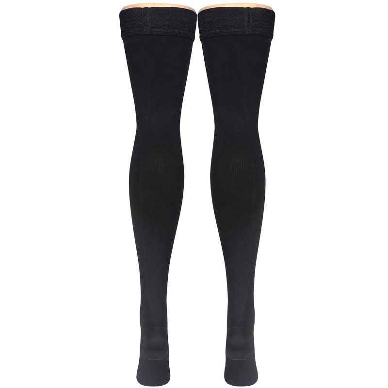 Truform Compression Socks, 20-30 Mmhg, Men's Dress Socks, Thigh High