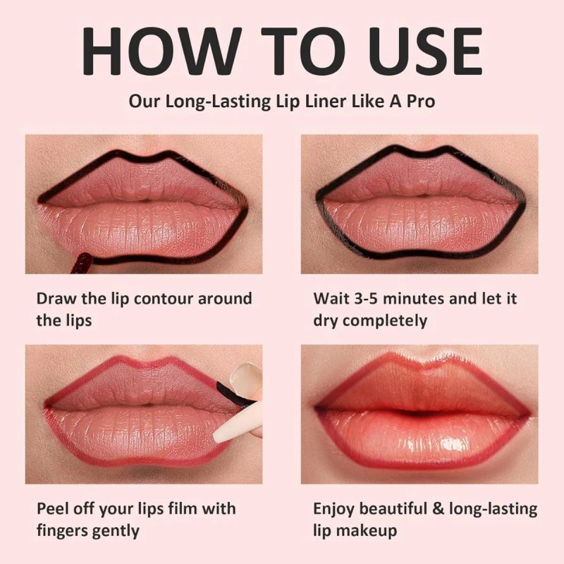 Lip Liner Stay-n - Delineador De Labios Despegable En Tono