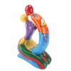 Kissing Lovers Statue Multipurpose Innovative Fun Resin Couple Ornaments for
