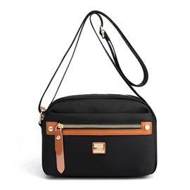 JIANLINST Crossbody Bag for Women Small Wallet Purses Ladies Shoulder Bags Messenger Handbags with Multiple Pockets Black